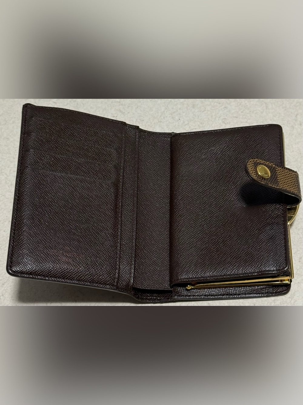 Louis Vuitton Damier Ebene Portefeuille Viennois Bifold Wallet - Picture 10 of 16